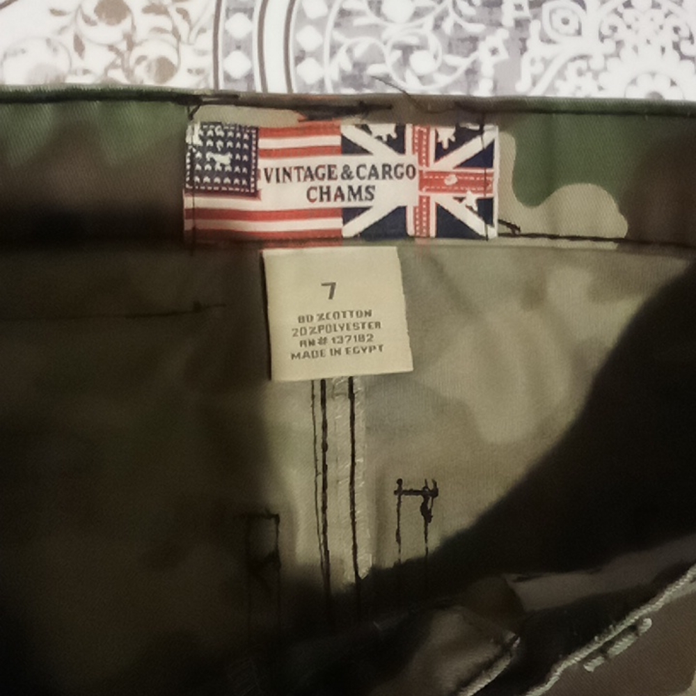 Boys cargo camo pants - Picture 7 of 9
